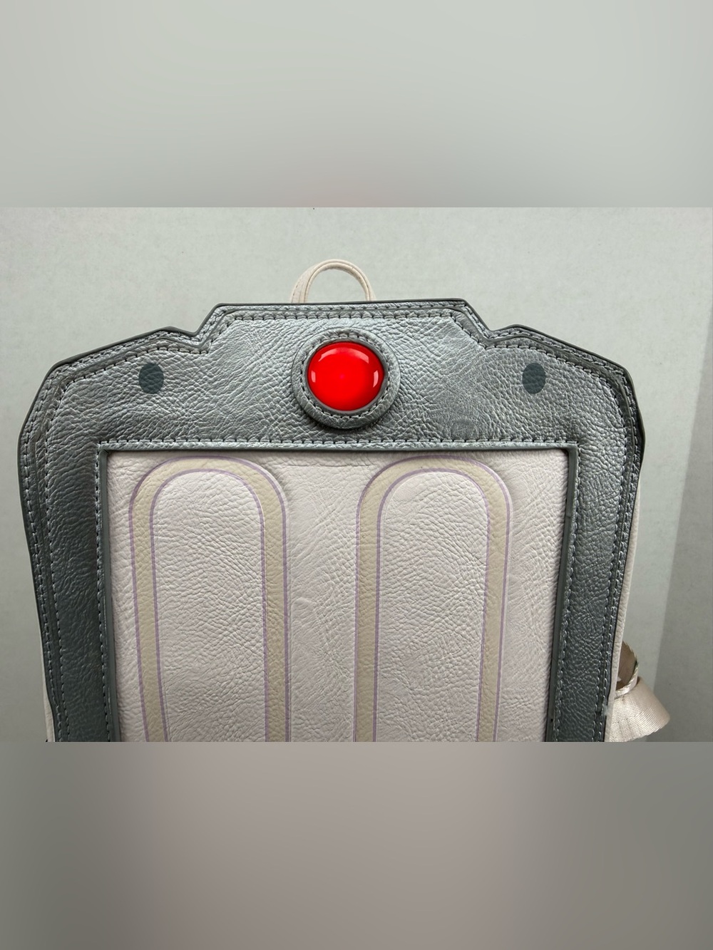 Loungefly Disney Pixar Monsters Inc Light Up Boo's Door Mini Backpack - Grail - Picture 4 of 16